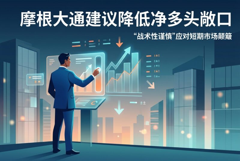 摩根大通建议投资者降低净多头敞口-指挥使社区 - 真实线索、热点议题与深度观察