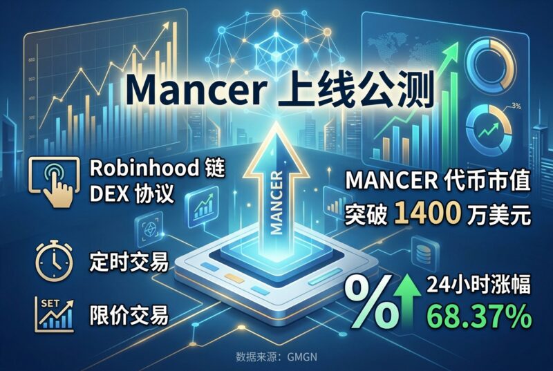 Robinhood 链 DEX 协议 Mancer 上线公测-指挥使社区 - 真实线索、热点议题与深度观察