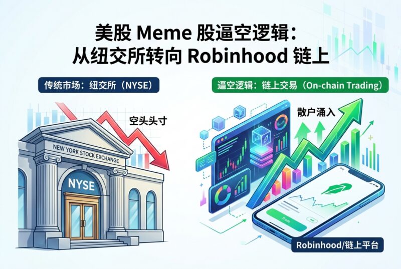 美股 Meme 股的逼空逻辑,正从纽交所转向 Robinhood 链上-指挥使社区 - 真实线索、热点议题与深度观察