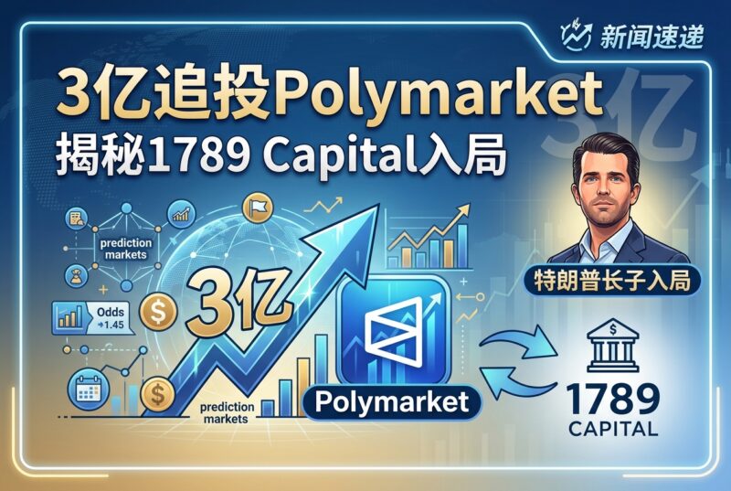 3亿追投Polymarket,揭秘特朗普长子入局的1789Capital-指挥使社区 - 真实线索、热点议题与深度观察