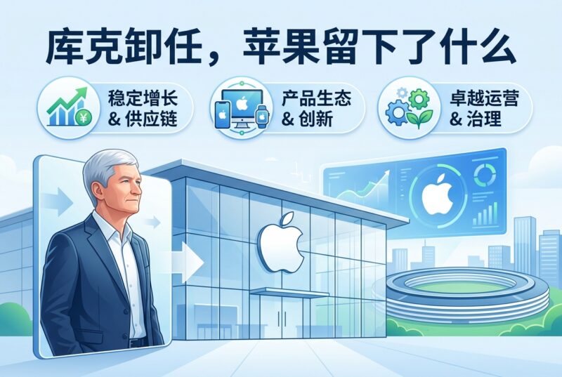 库克卸任,苹果留下了什么-指挥使社区 - 真实线索、热点议题与深度观察