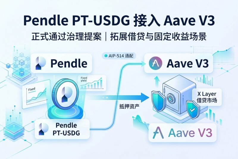 Pendle PT-USDG 接入 Aave V3 抵押资产-指挥使社区 - 真实线索、热点议题与深度观察