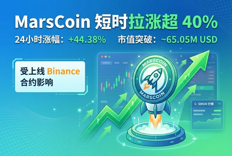 MarsCoin 受上线 Binance 合约影响短时拉涨超 40%-指挥使社区 - 真实线索、热点议题与深度观察