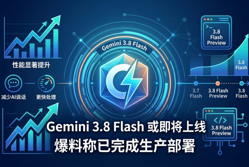 Gemini 3.8 Flash 或即将上线:爆料称已完成生产部署-指挥使社区 - 真实线索、热点议题与深度观察