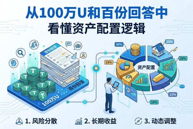 从100万U和百份回答中，看懂资产配置逻辑-指挥使社区 - 真实线索、热点议题与深度观察