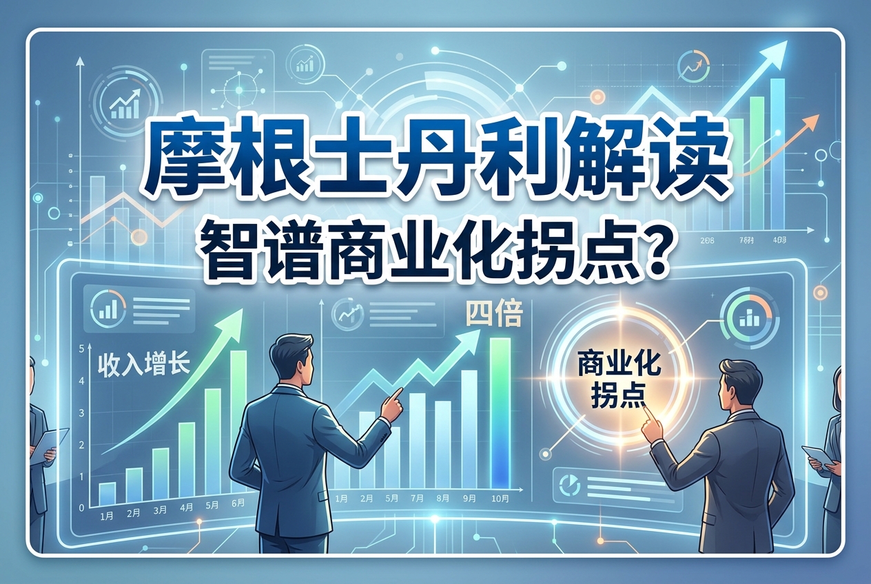 摩根士丹利解读：半年收入增长四倍，智谱的商业化拐点到了吗？
