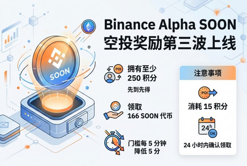 Binance Alpha SOON 空投奖励第三波上线-指挥使社区 - 真实线索、热点议题与深度观察