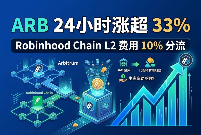 ARB 24 小时涨超 33%，市值升至 10.65 亿美元-指挥使社区 - 真实线索、热点议题与深度观察