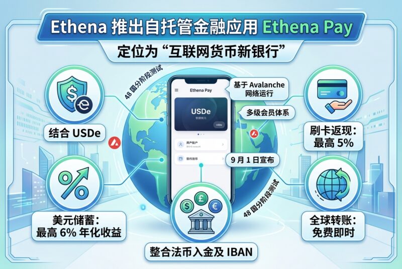 Ethena 推出自托管金融应用 Ethena Pay-指挥使社区 - 真实线索、热点议题与深度观察