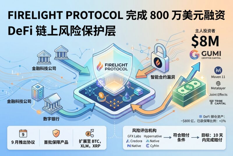 Firelight Protocol 完成 800 万美元融资-指挥使社区 - 真实线索、热点议题与深度观察