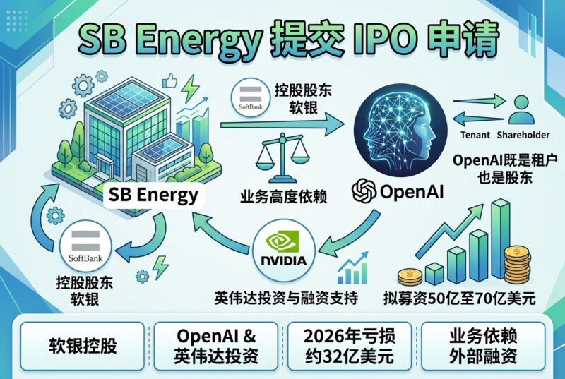 SB Energy 提交 IPO 申请:业务高度依赖 OpenAI,拟募资 50 亿至 70 亿美元-指挥使社区 - 真实线索、热点议题与深度观察
