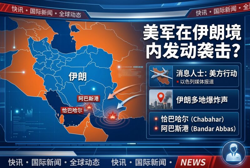 消息人士：美国在伊朗境内发动袭击-指挥使社区 - 真实线索、热点议题与深度观察