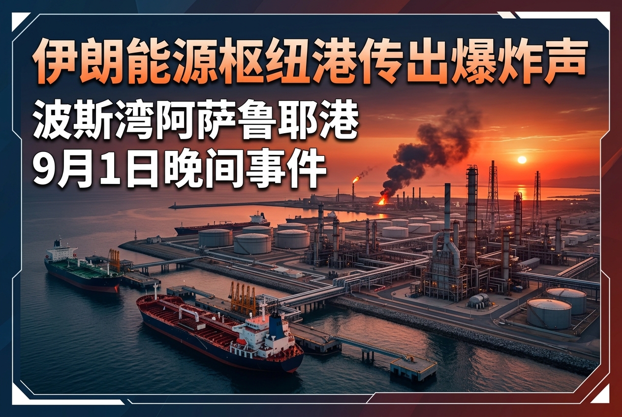 伊朗重要能源枢纽港传出爆炸声
