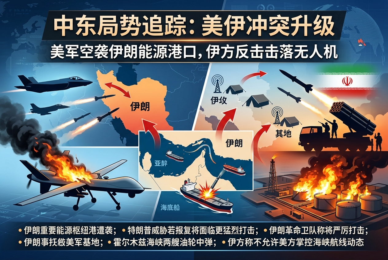 中东局势追踪:美伊冲突升级
