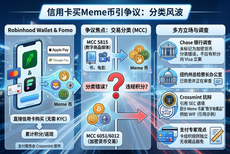 Robinhood Wallet 和 Fomo 支持信用卡购买 Meme 币引发争议-指挥使社区 - 真实线索、热点议题与深度观察