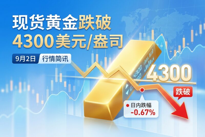现货黄金跌破 4300 美元/盎司-指挥使社区 - 真实线索、热点议题与深度观察