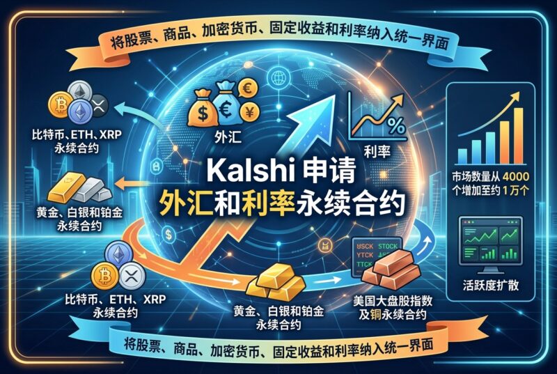 Kalshi 申请推出外汇和利率永续合约-指挥使社区 - 真实线索、热点议题与深度观察