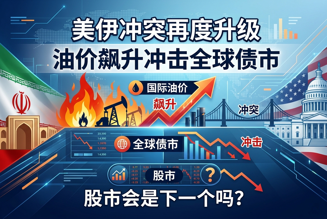 美伊冲突再度升级：油价飙升冲击全球债市，股市会是下一个吗？