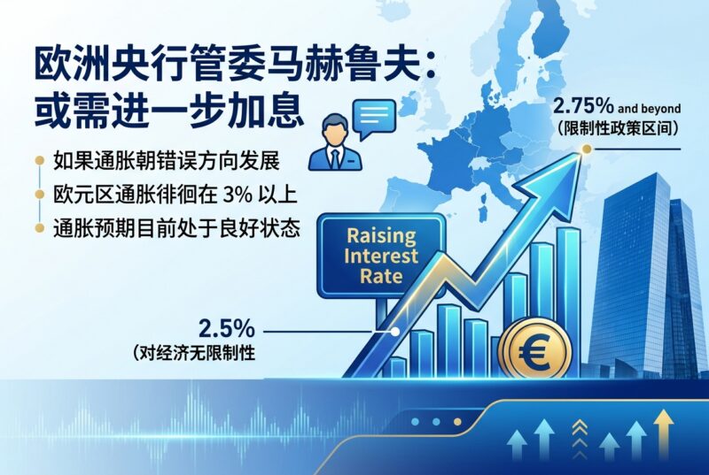 欧洲央行管委马赫鲁夫:必须做好进一步加息的准备-指挥使社区 - 真实线索、热点议题与深度观察