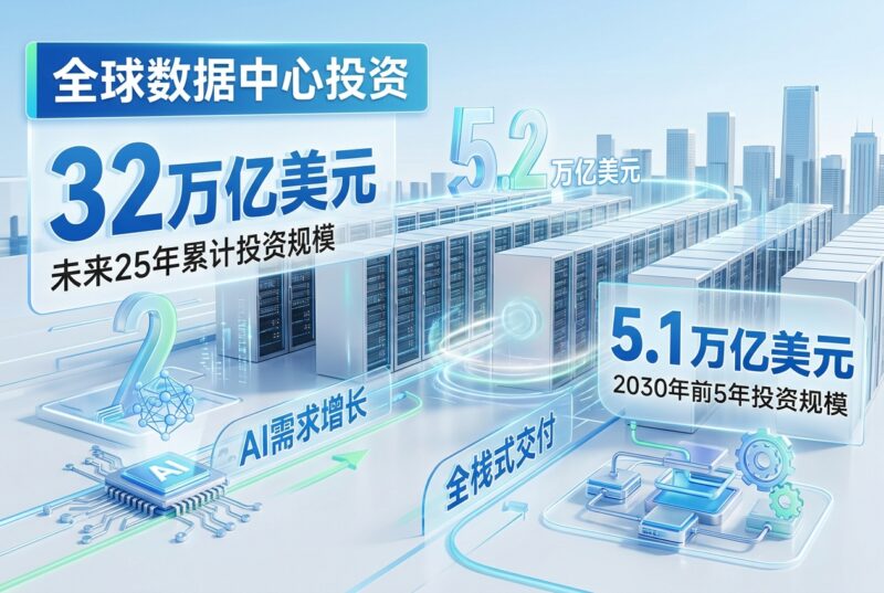 普华永道:全球数据中心未来 25 年投资规模或达 32 万亿美元-指挥使社区 - 真实线索、热点议题与深度观察