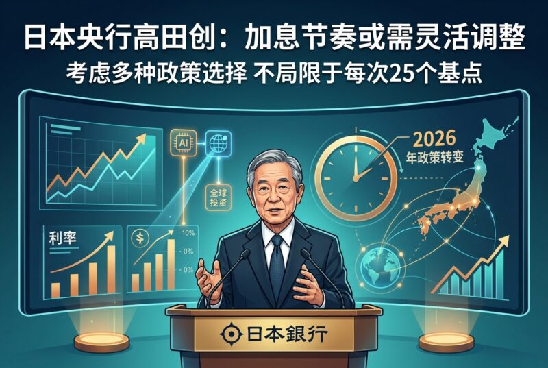 日本央行审议委员高田创:加息节奏或需灵活调整-指挥使社区 - 真实线索、热点议题与深度观察