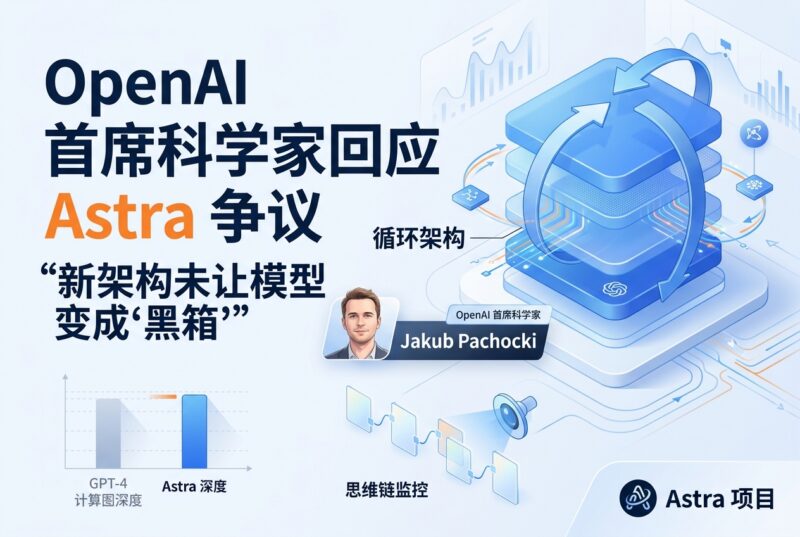 OpenAI 首席科学家回应 Astra 争议:新架构并未让模型突然变成“黑箱”-指挥使社区 - 真实线索、热点议题与深度观察