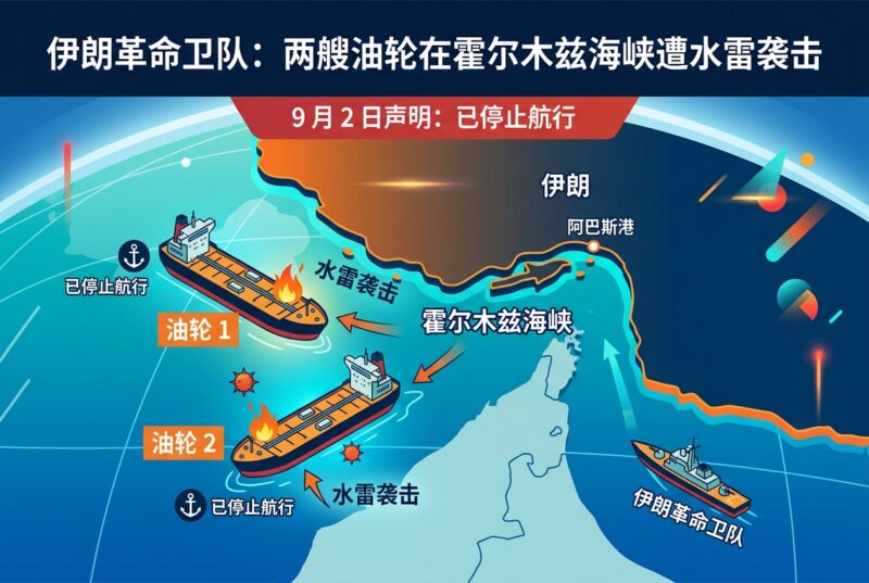 伊朗革命卫队称两艘油轮在霍尔木兹海峡遭水雷袭击-指挥使社区 - 真实线索、热点议题与深度观察