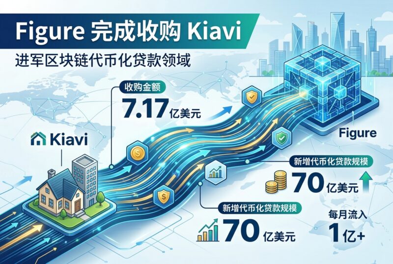 Figure 完成以 7.17 亿美元收购 Kiavi，新增 70 亿美元代币化贷款规模-指挥使社区 - 真实线索、热点议题与深度观察