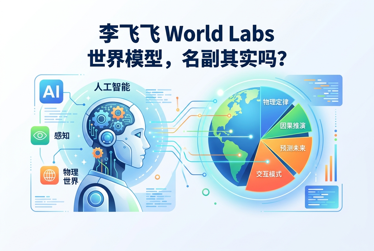 李飞飞的 World Labs 新发布的世界模型，是真的世界模型吗？