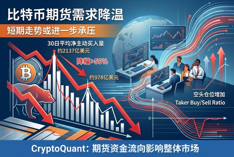 比特币期货需求降温,短期走势或进一步承压-指挥使社区 - 真实线索、热点议题与深度观察
