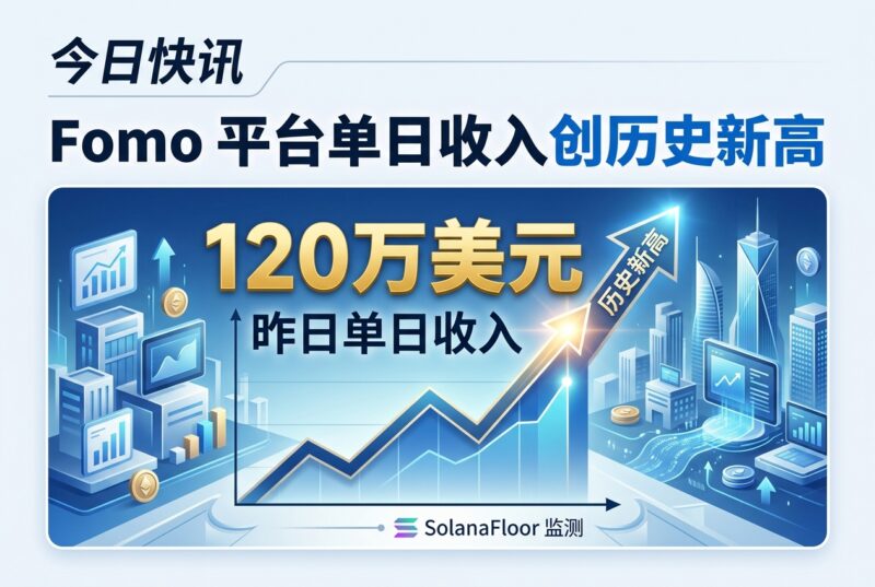 Fomo平台昨日单日收入达120万美元，创历史新高-指挥使社区 - 真实线索、热点议题与深度观察