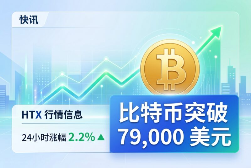 比特币突破 79,000 美元-指挥使社区 - 真实线索、热点议题与深度观察
