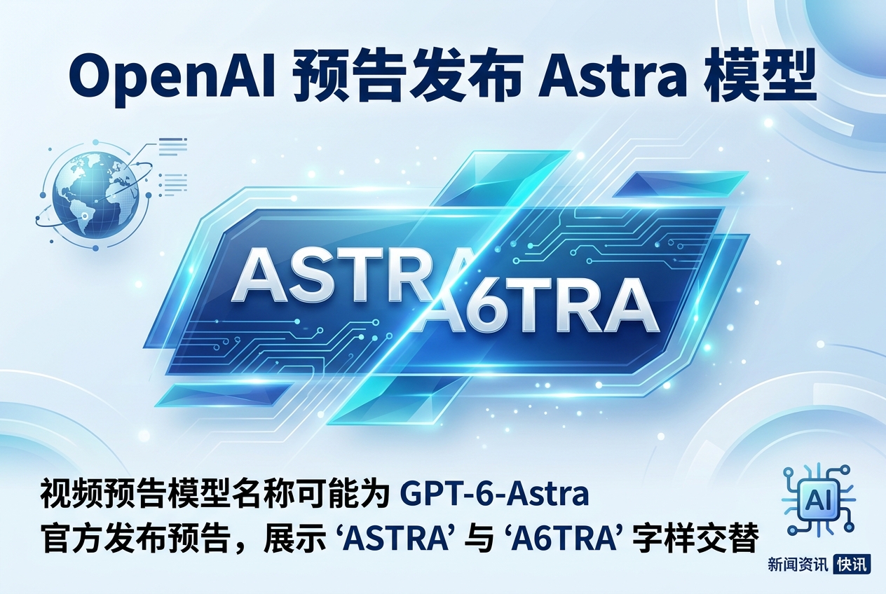 OpenAI 预告即将发布 Astra 模型