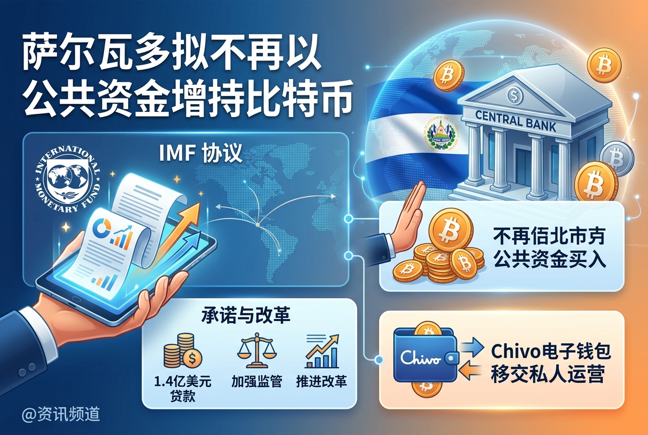 萨尔瓦多拟不再以公共资金增持比特币,Chivo 电子钱包基本退出公共参与