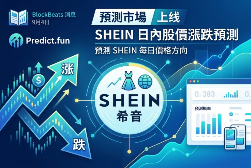 Predict.fun 上线 SHEIN(希音)日内股价涨跌预测市场-指挥使社区 - 真实线索、热点议题与深度观察