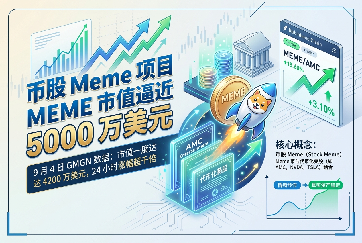 币股 Meme 项目 MEME 市值一度逼近 5000 万美元