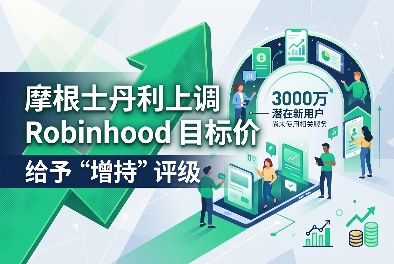 摩根士丹利上调 Robinhood 目标价