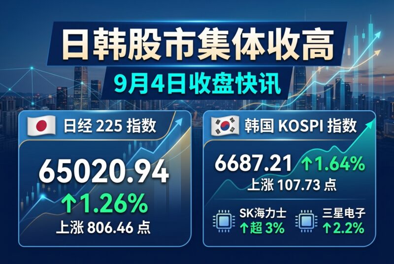 日韩股市集体收高,SK海力士涨超 3%-指挥使社区 - 真实线索、热点议题与深度观察