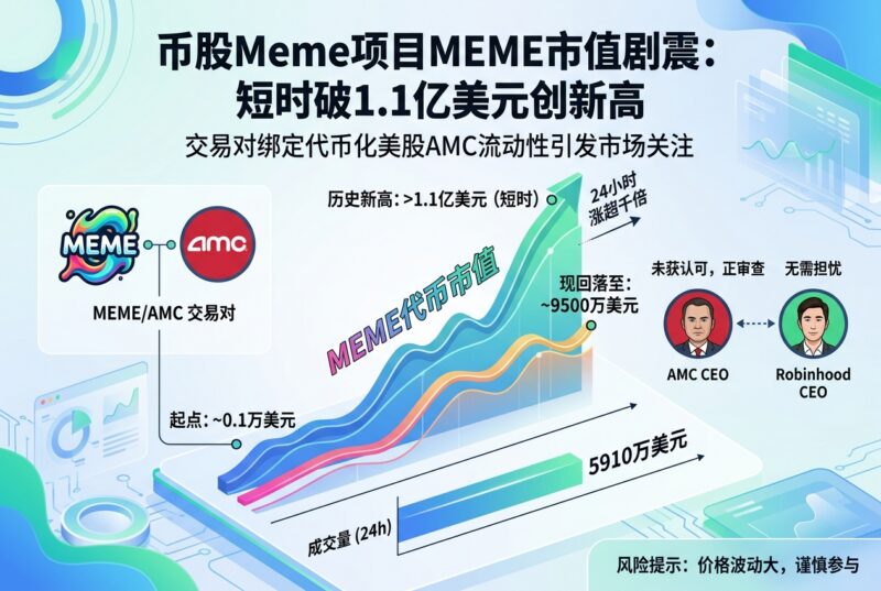 MEME市值短时突破1.1亿美元,再创历史新高-指挥使社区 - 真实线索、热点议题与深度观察