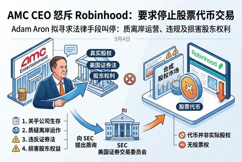 AMC CEO回应Robinhood CEO：要求停止AMC股票代币交易，拟寻求法律手段叫停-指挥使社区 - 真实线索、热点议题与深度观察
