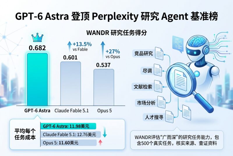GPT-6 Astra 登顶 Perplexity 研究 Agent 基准榜-指挥使社区 - 真实线索、热点议题与深度观察