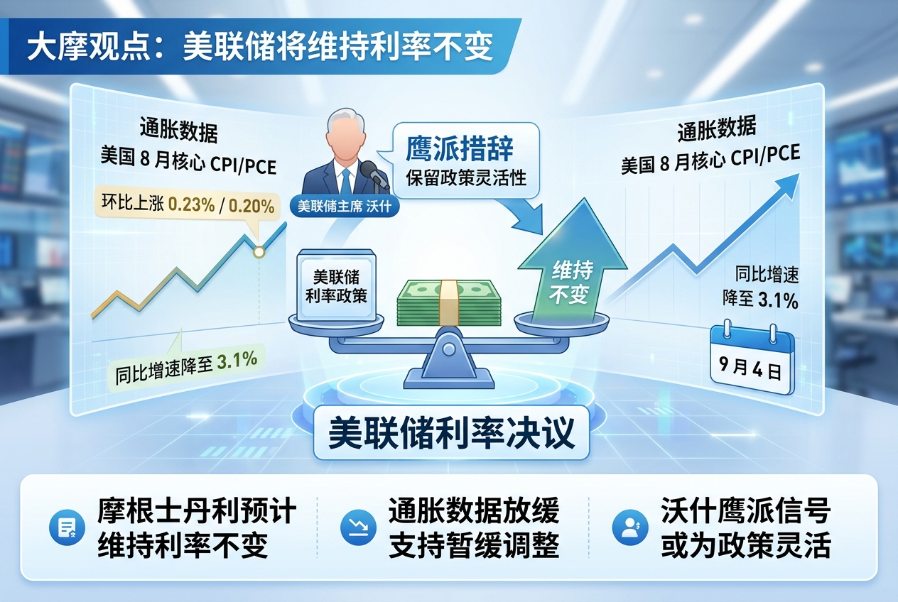 摩根士丹利:尽管沃什释放鹰派信号,美联储仍将维持利率不变