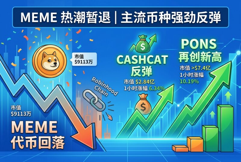 MEME 热潮暂退,Robinhood 链吸血效应减弱-指挥使社区 - 真实线索、热点议题与深度观察