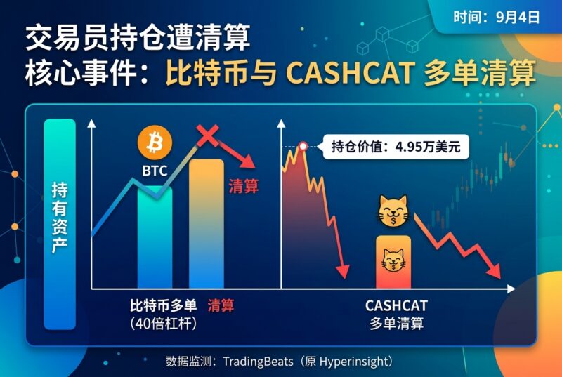 James Wynn 持有的比特币和 CASHCAT 多单遭清算-指挥使社区 - 真实线索、热点议题与深度观察