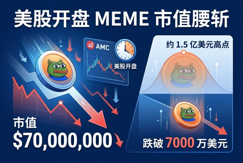 美股开盘后 MEME 加速下跌，市值跌破 7000 万美元-指挥使社区 - 真实线索、热点议题与深度观察