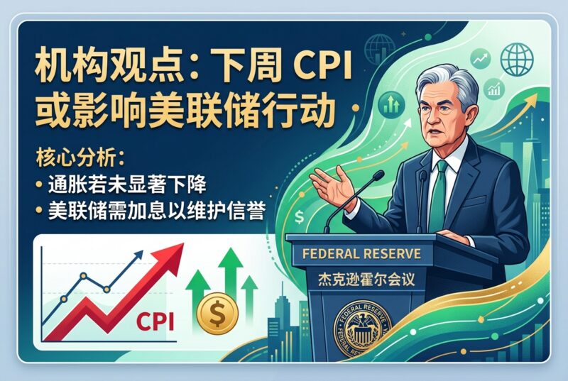 机构观点:下周 CPI 或影响美联储行动-指挥使社区 - 真实线索、热点议题与深度观察
