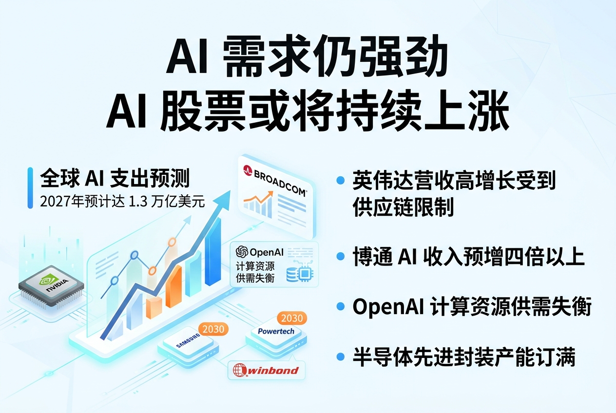 Serenity:AI 需求仍强劲,AI 股票或将持续上涨