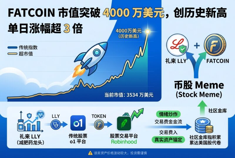 FATCOIN 市值短时突破 4000 万美元，创历史新高-指挥使社区 - 真实线索、热点议题与深度观察