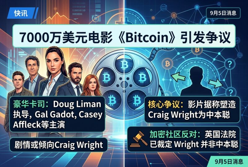 7000万美元电影《Bitcoin》进入后期制作,剧情引发争议-指挥使社区 - 真实线索、热点议题与深度观察