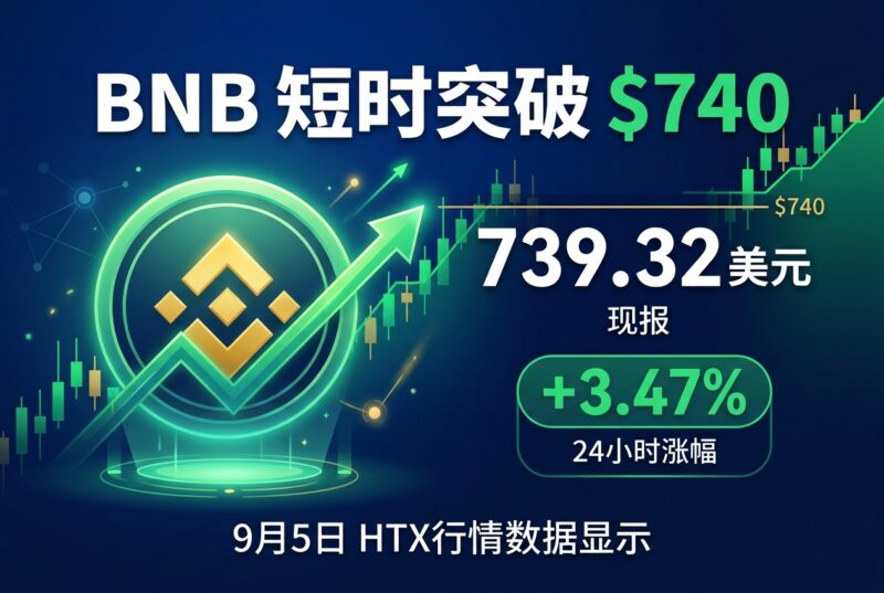 BNB 短时突破 740 美元-指挥使社区 - 真实线索、热点议题与深度观察